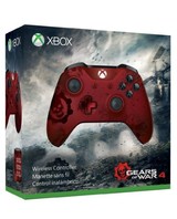 Packshot: Xbox One Controller - Gears of War 4 Crimson Omen Limited Edition