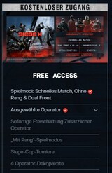 Packshot: Rainbow Six Siege X
