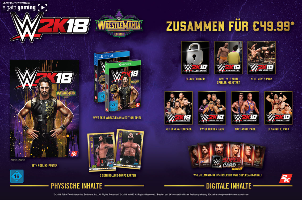 WWE 2K18