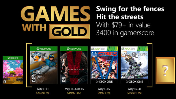 Xbox LIVE - Xbox - May 2018 Games with Gold