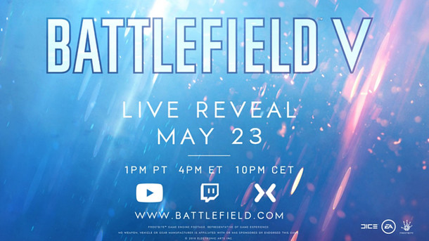 Battlefield V - Live Reveal May 23 1PM PT/ 4PM ET/ 10PM CET 