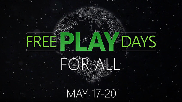 Xbox LIVE - Free Play Days For All - May 17-20, 2018