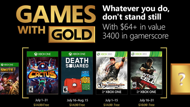 Xbox LIVE - Xbox - July 2018 Games with Gold