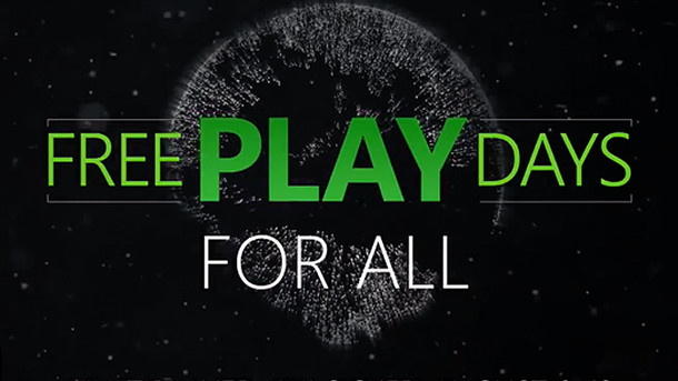 Xbox LIVE - Free Play Days For All - August 9-12, 2018