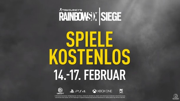 Tom Clancy's Rainbow Six: Siege - Spiele kostenlos vom 14. bis zum 17. Februar! | Ubisoft [DE]