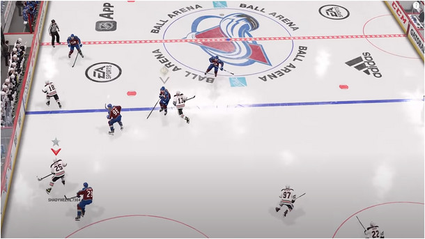 NHL 22 - NHL 22 Overhead Gameplay for 27 Minutes Straight