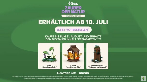 Die Sims 4: Zauber der Natur-Erweiterungspack Offizieller Enthüllungstrailer